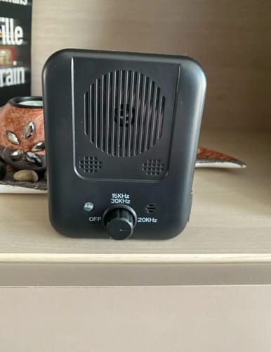 Customer photo review of Anti-bark device for dogs | WoofZen™