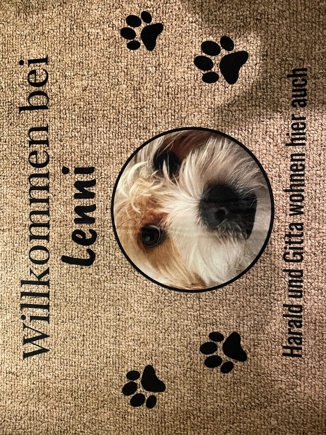 Customer photo review of Eigenes Foto - Individuelle Fußmatte