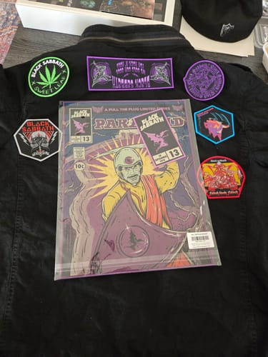 Customer photo review of Black Sabbath - Paranoid - Comic Set