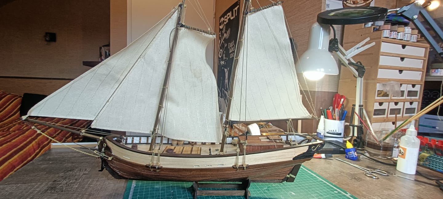 Customer photo review of Maqueta Barco Polaris