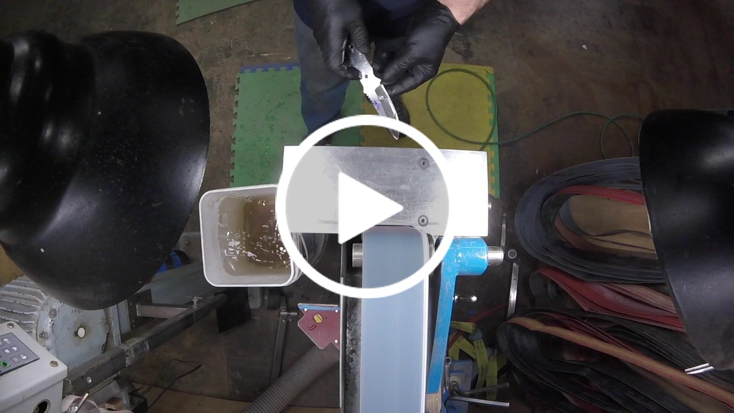 Customer video review of 2" x 72" Sanding Belts for Finishing & Sharpening