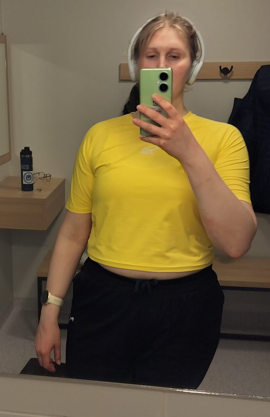Customer photo review of Malia Crop T-shirt