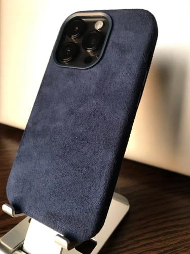 Customer photo review of ImperiumShield Genuine Leather iPhone Case