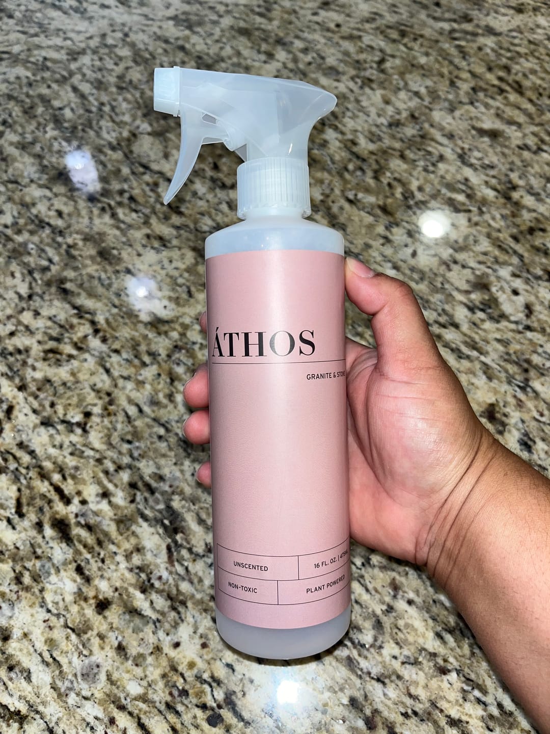 Customer photo review of Stone Shine & Polish Concentrate 4x