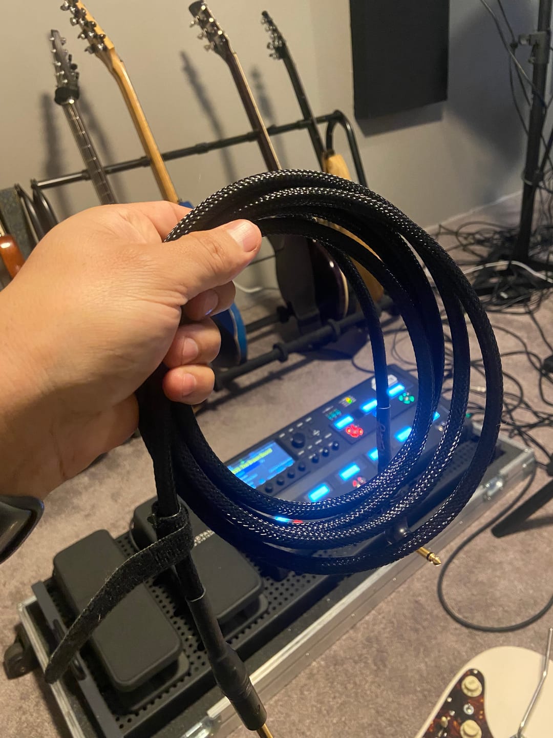 Customer photo review of The Elite Instrument Cable - Black