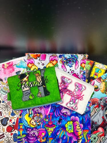 Customer photo review of BTS Wallet Pattern