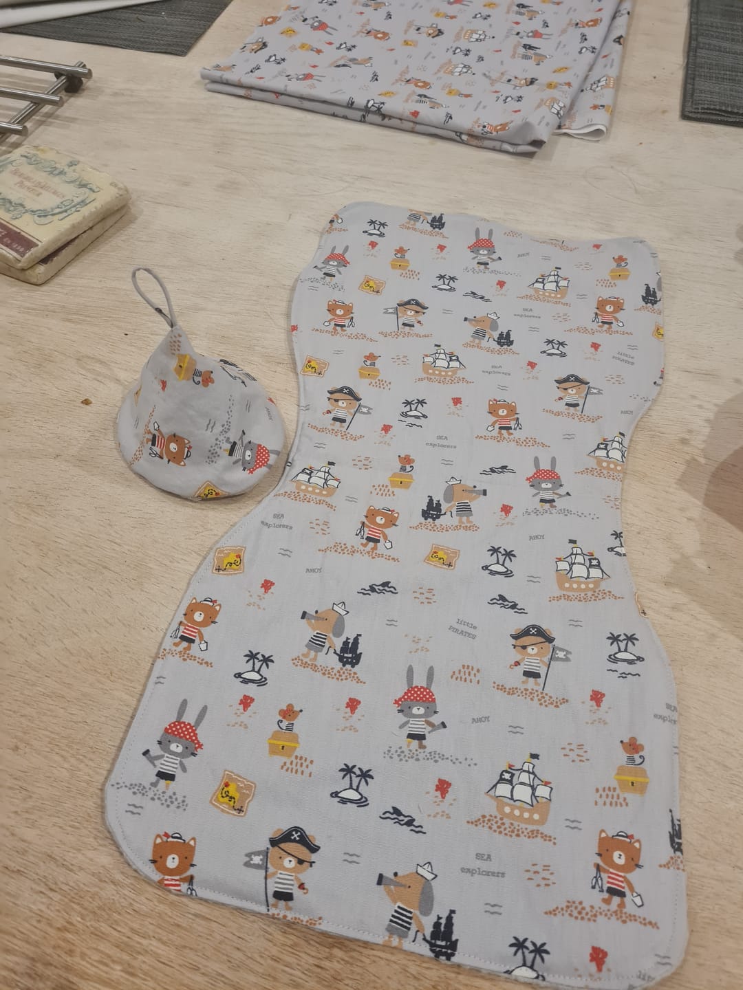 Customer photo review of 100% Cotton Waffle Fabric