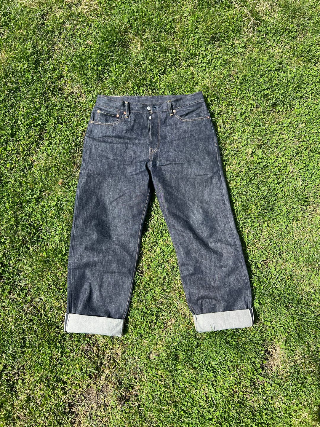 Customer photo review of Lot 47801XX 1947 Selvedge Denim Jeans