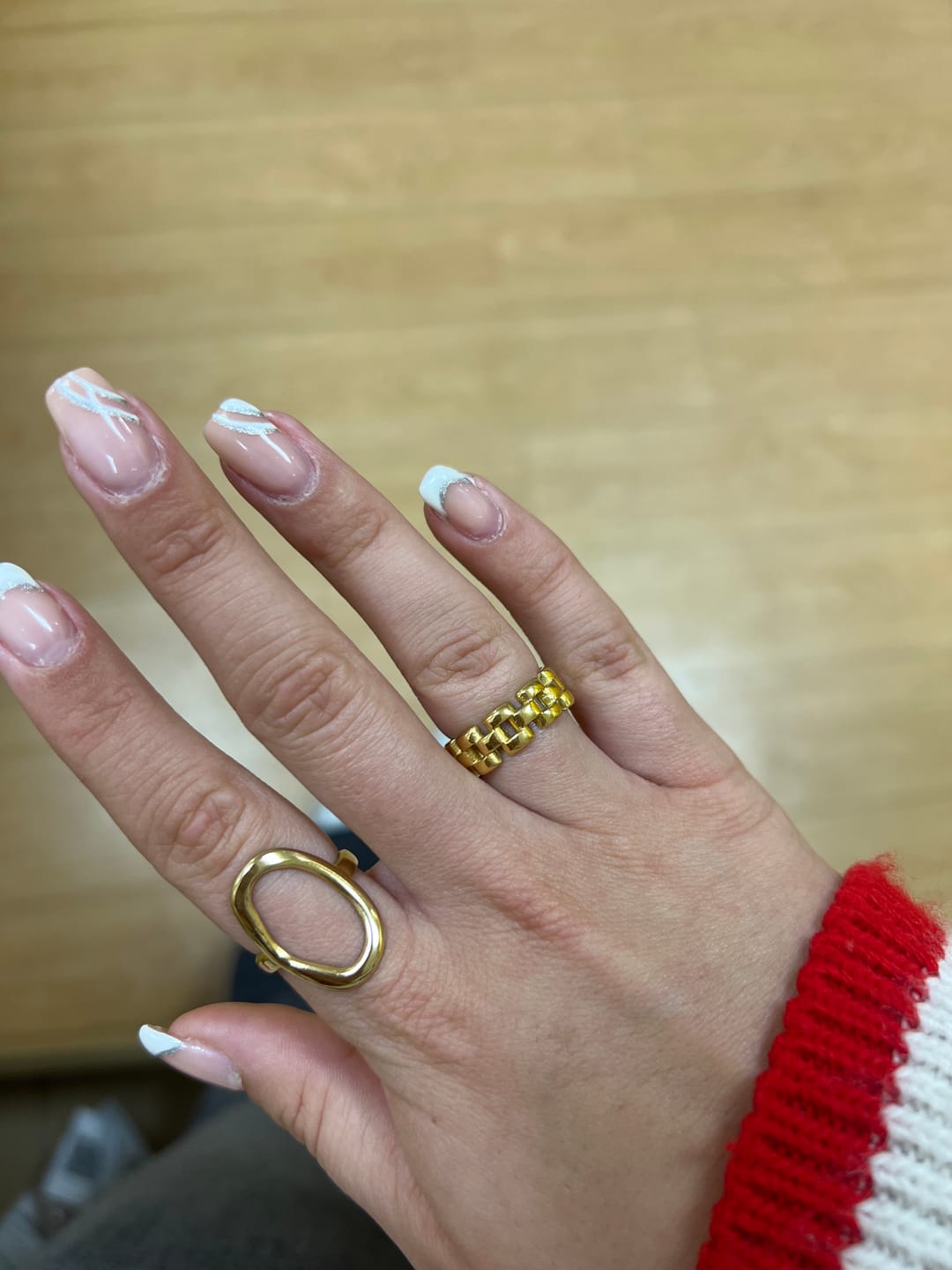 Customer photo review of Deluxe Ring | 18K vergoldet