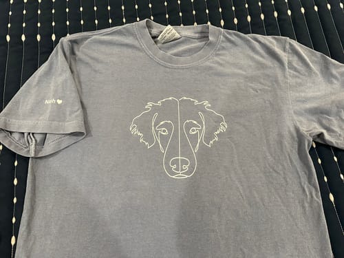 Customer photo review of Custom T-shirt