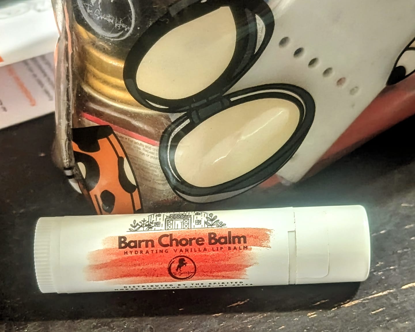 Customer photo review of Barn Chore Balm-Lip Balm