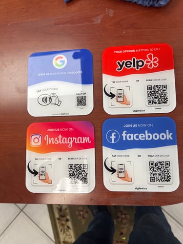 Customer photo review of Review Cards