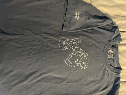 Customer photo review of Custom T-shirt