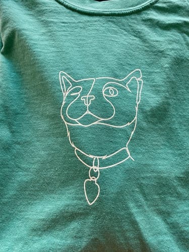 Customer photo review of Custom T-shirt