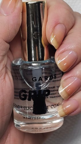 Customer photo review of Grip Color Lock Base Coat