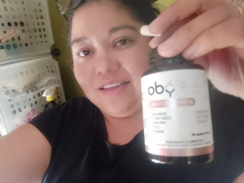 Customer photo review of OBY Pure Inositol | Myo Inositol y D-Chiro Inositol, Ácido Fólico, Hierro y Extracto Arándano