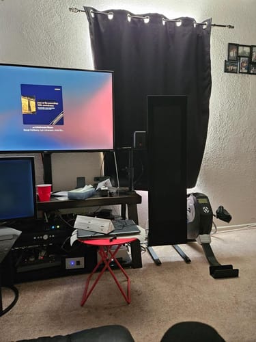 Customer photo review of Aperion PST Planar-Magnetic Ribbon Super Tweeter Speaker Pair MKII