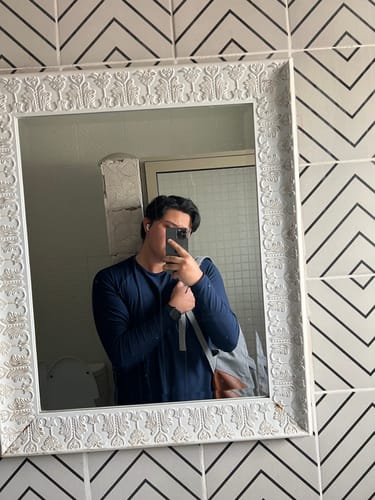 Customer photo review of Training Long Sleeve - Navy Blue