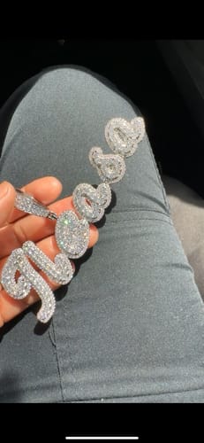 Customer photo review of Unique Baguette Chains