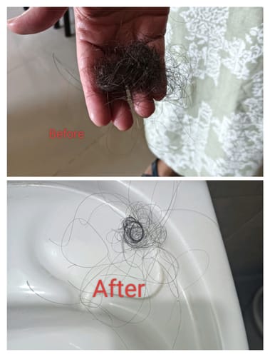 Customer photo review of Champi Hair Massage Oil  For Scalp & Hair Growth - Rituals - Hair Oil