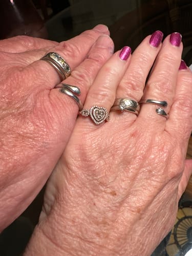 Customer photo review of Hug From Heaven Ring