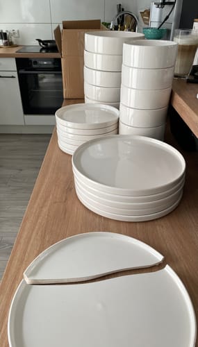 Customer photo review of GESCHIRR SET CREME | URBAN EDGE