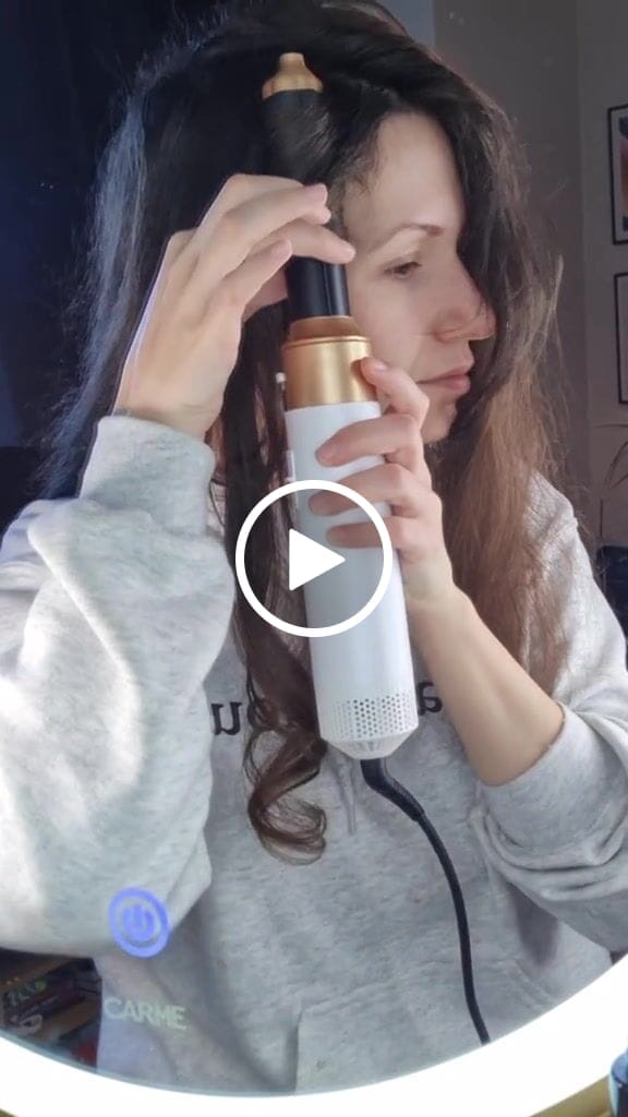 Customer video review of Brosse Sèche-Cheveux Ionique Blanc | Novaa® Hair Dryer Multistyler 5-en-1