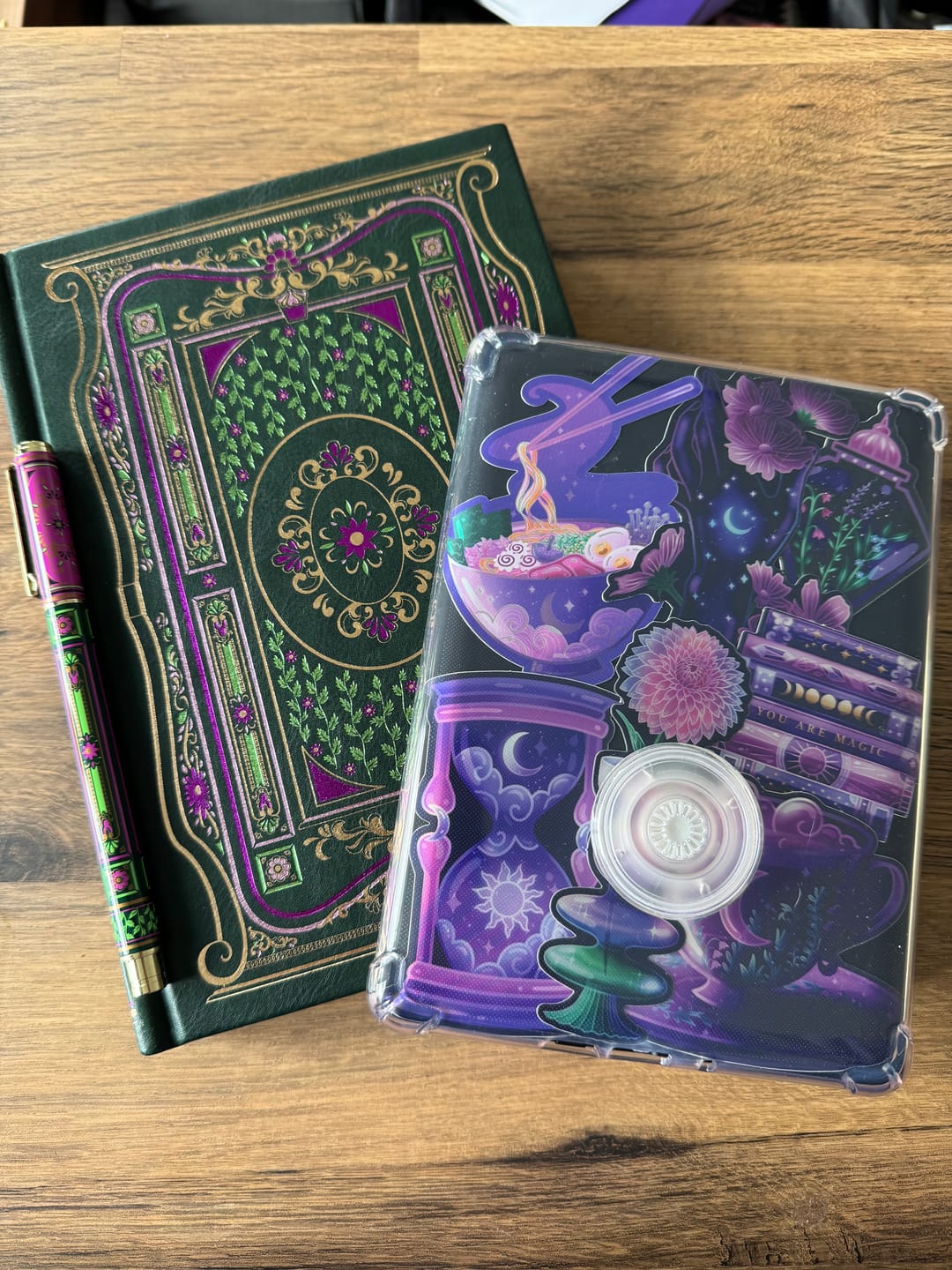 Customer photo review of Literati Notebook - Forest Green