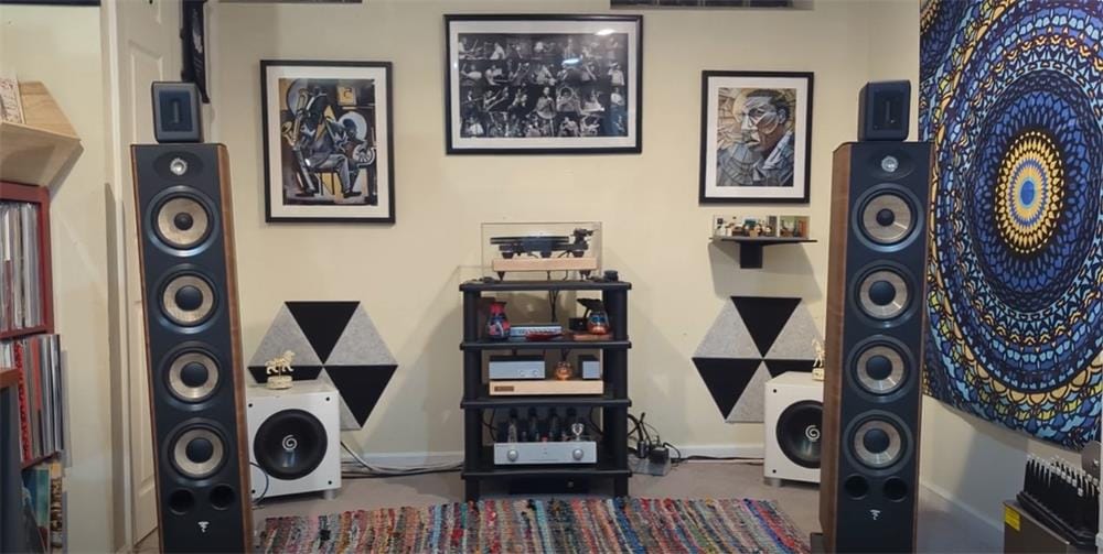 Customer photo review of Aperion RST Aluminum 3-inch Ribbon Super Tweeter Speaker Pair MKII
