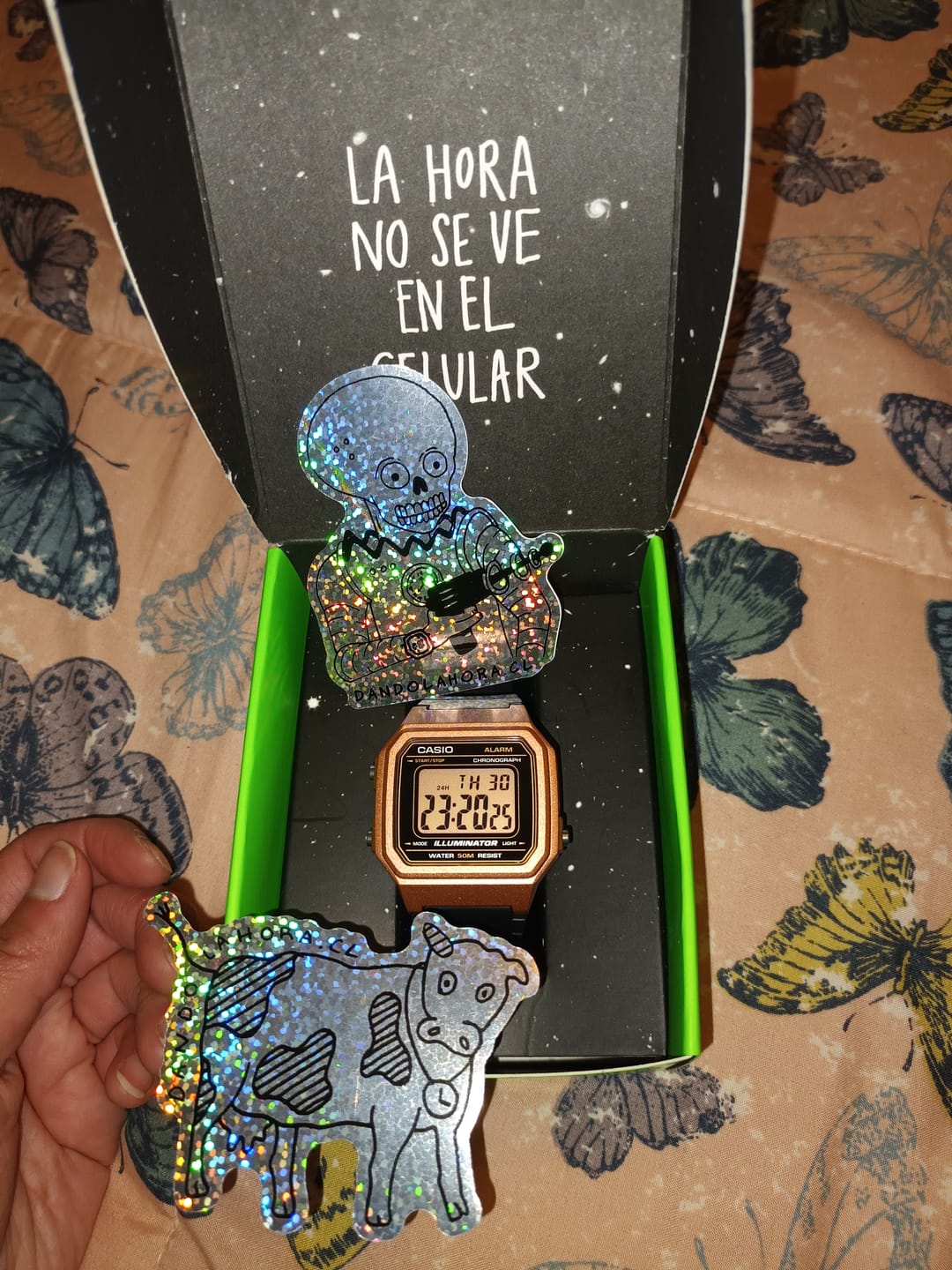 Customer photo review of Reloj Casio Vintage W-217HM-5AVDF Rosado