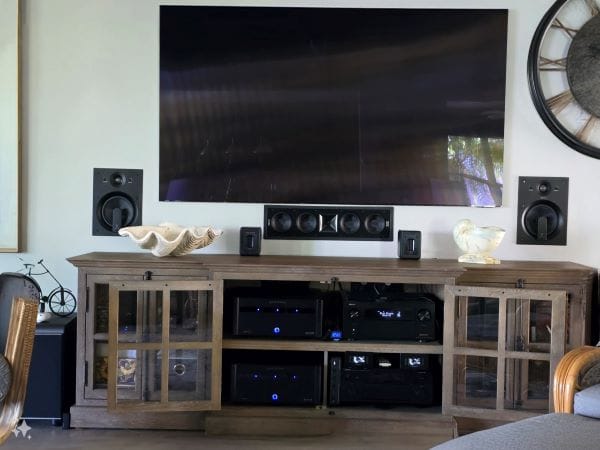 Customer photo review of Aperion RST Aluminum 3-inch Ribbon Super Tweeter Speaker Pair MKII