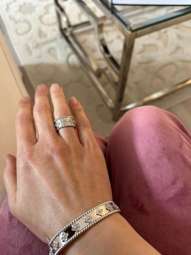 Customer photo review of PERLEE BRACELET 8MM DIAMONDS