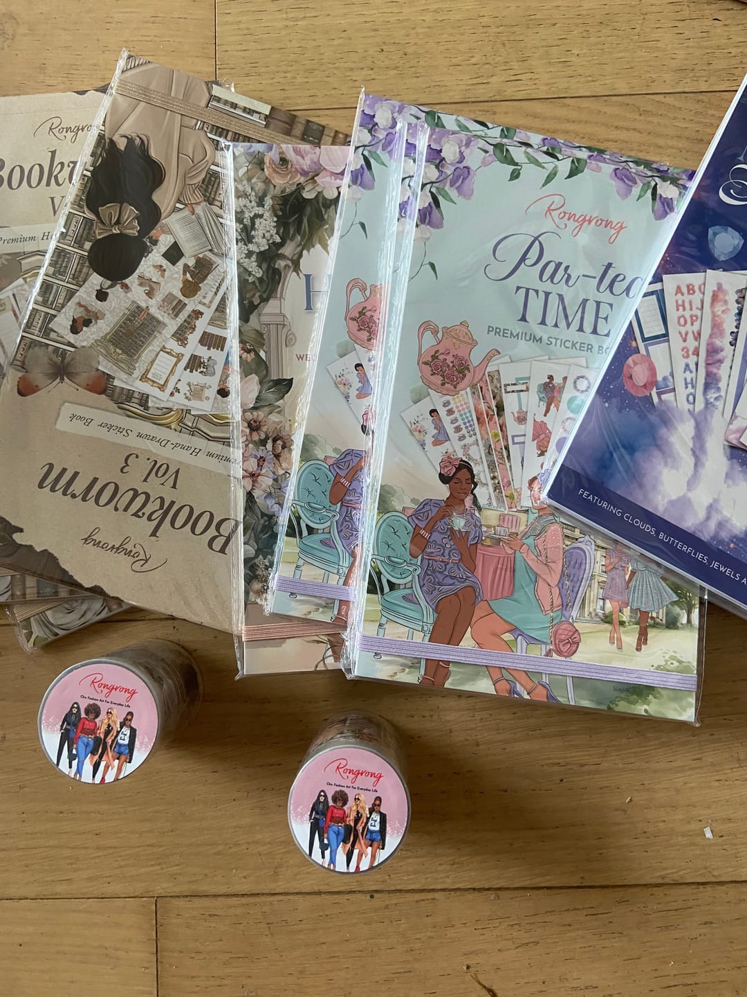 Customer photo review of Bookworm Vol. 3 Sticker Book