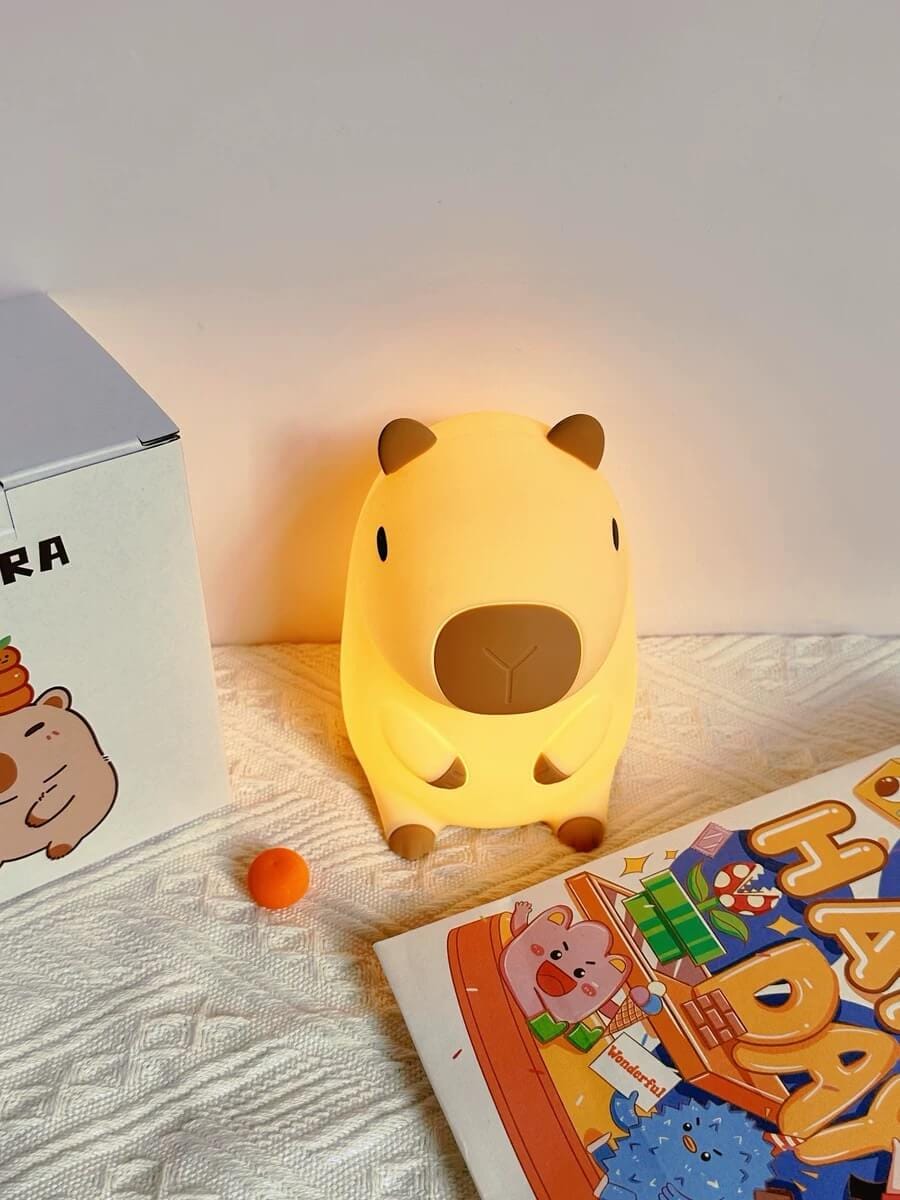 Customer photo review of MeWaii® Capybara Squishy Night Light - Perfect Gift 🎁