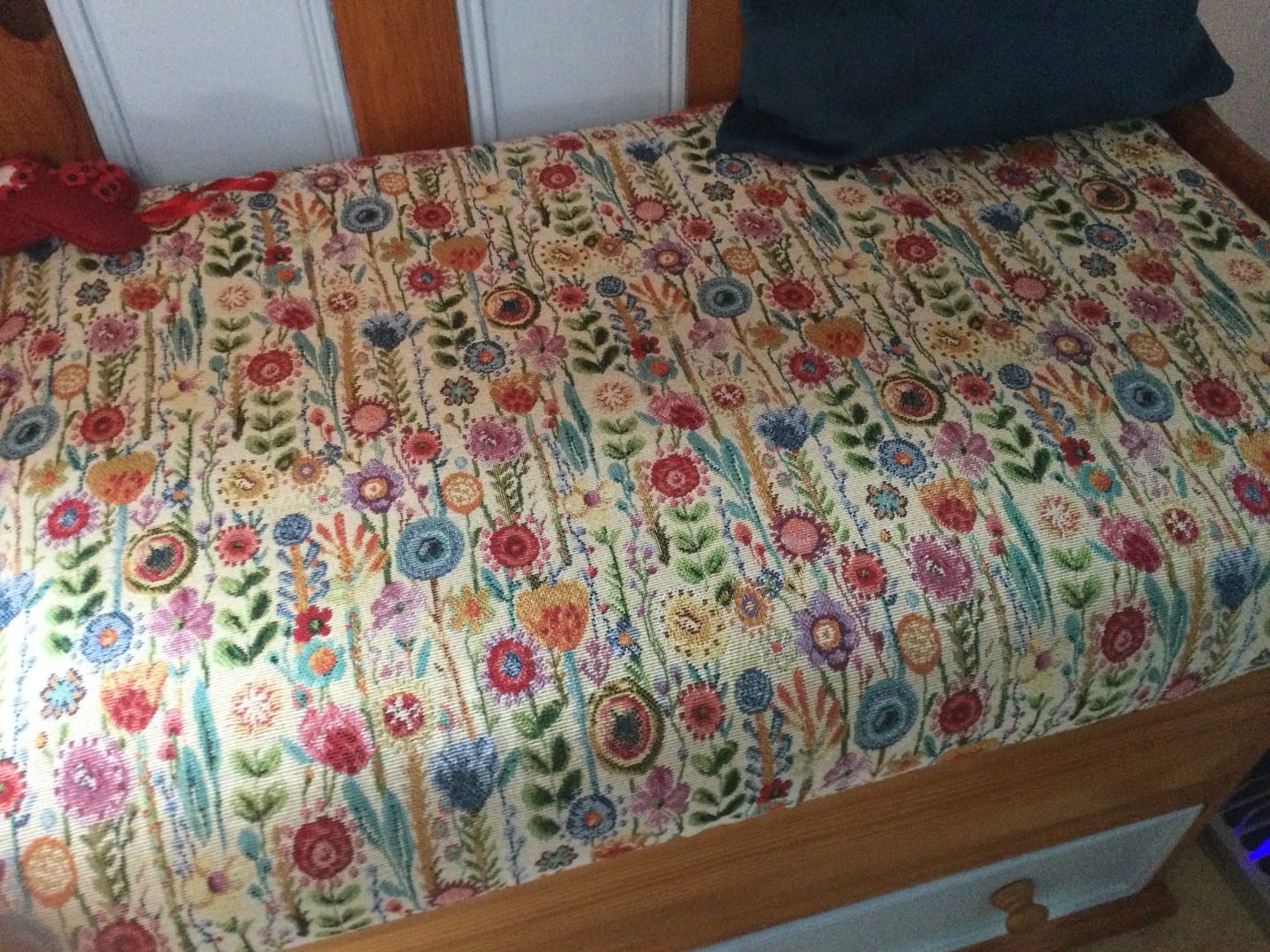 Customer photo review of Kew Gardens Tapestry Fabric