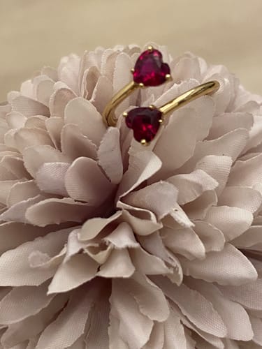 Customer photo review of Attract Soul Promise Ring