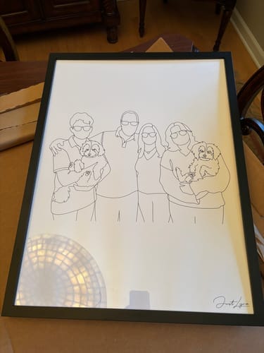 Customer photo review of Classic Custom Poster