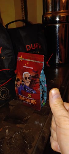 Customer photo review of Traitor Joe Collectors Roast