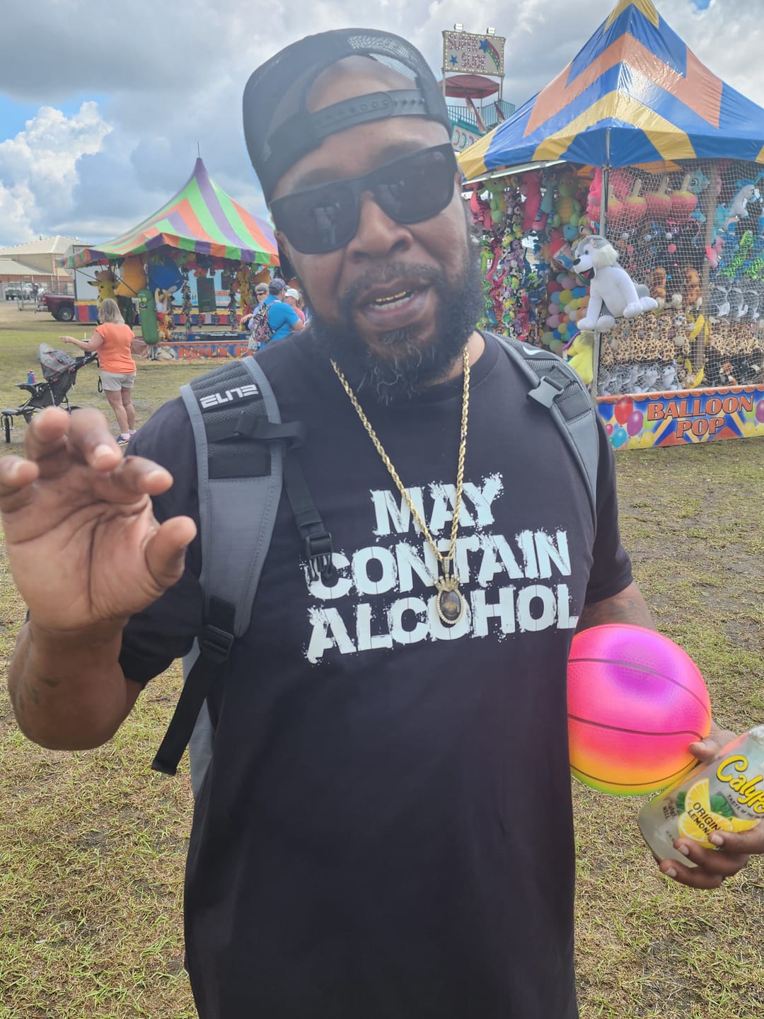 Customer photo review of May Contain Alcohol