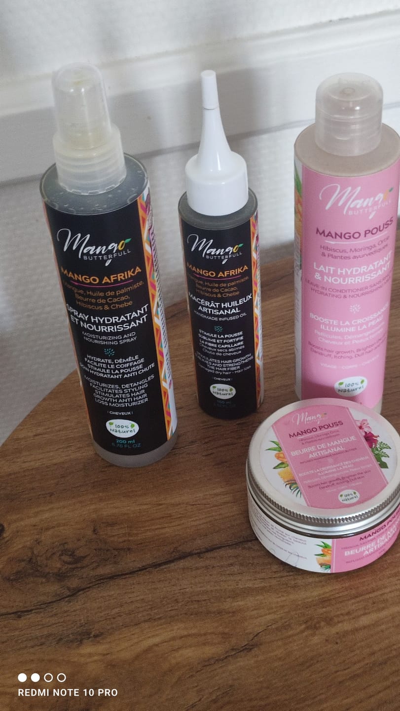 Customer photo review of Soin nourrissant et démêlant après-shampoing - POUSS