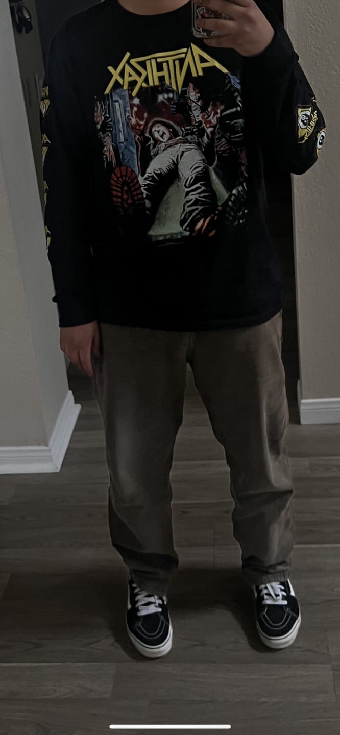 Customer photo review of Anthrax - Spreading The Disease - Longsleeve Shirt