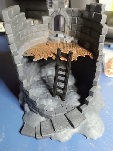 Customer photo review of Tilestone Ruined Tower Terrain
