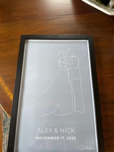 Customer photo review of Classic Custom Poster