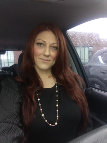 Customer photo review of Full Shine 100% Human Hair Halo Extensions Balayage Brown Highlighted (#2/8/2)