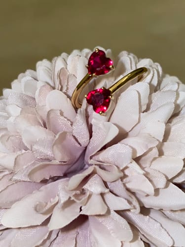 Customer photo review of Attract Soul Promise Ring