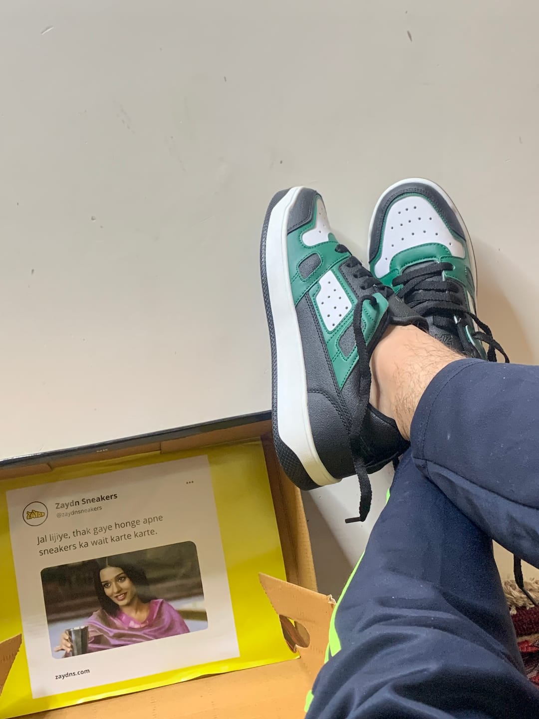 Customer photo review of ASH Black Green