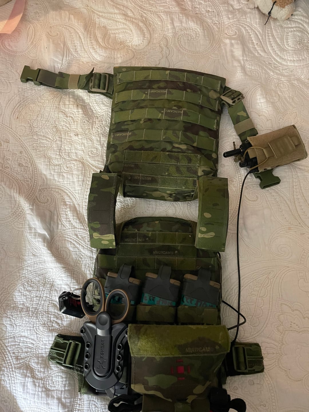 Customer photo review of APTUM™ SHOULDER PAD GRID