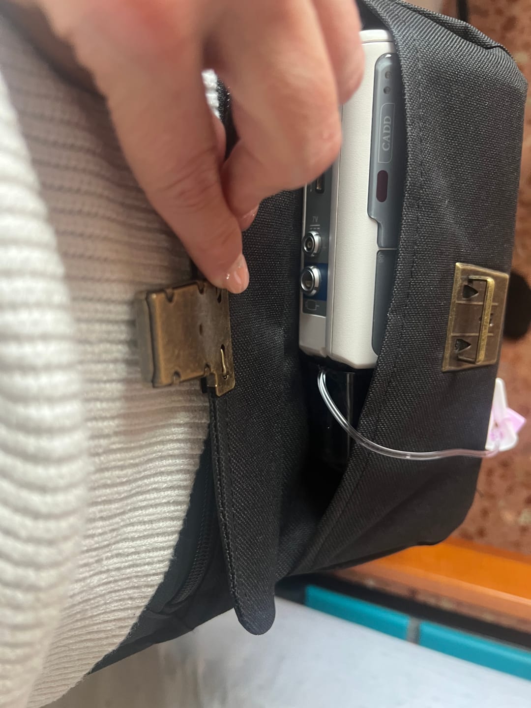 Customer photo review of Classic Black "Cordura" & Old Gold · Pieza Exclusiva Núm. 10472