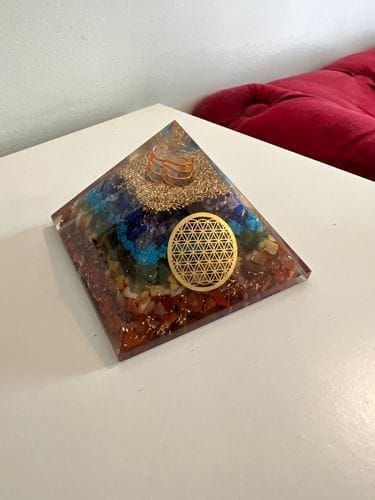Customer photo review of Seven Chakra Pyramid
