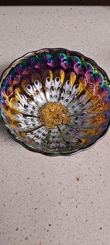 Customer photo review of Vivid Peacock